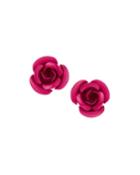 Metal Rose Earrings