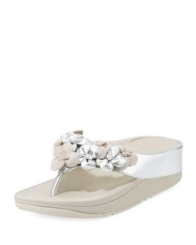 Ringer Flower Platform Thong