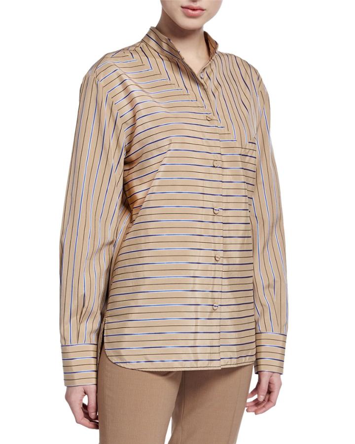 Variegated Cotton Tunic