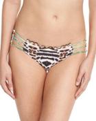 Bengal Shore Strappy-side California Swim Bottom,