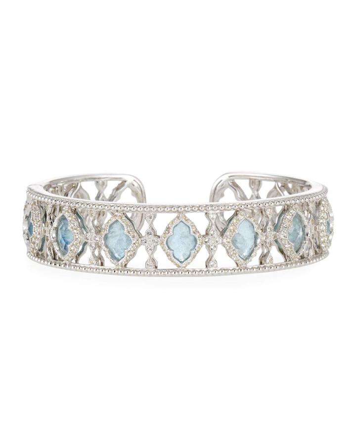 Moroccan-stone Cuff Bracelet