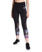 Morgan Tropical-print Mid-calf