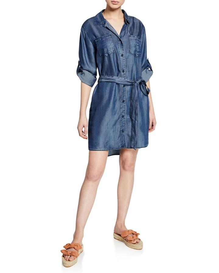 Anita Chambray Roll-tab