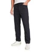 Men's Mini-grid Pants, Black