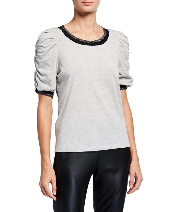 Cinched-sleeve