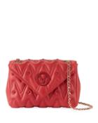 Felicity D Sauvage Stud Quilted Leather