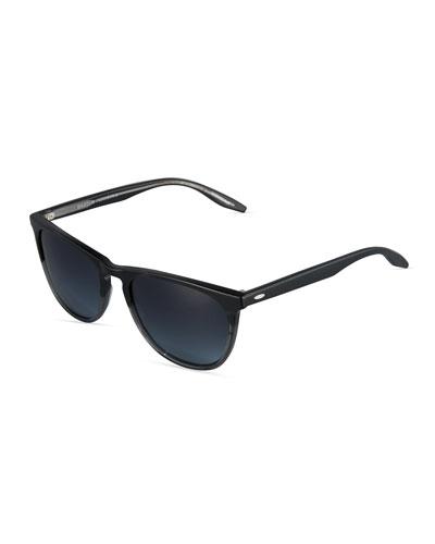 Tuco Matte Acetate Sunglasses, Black