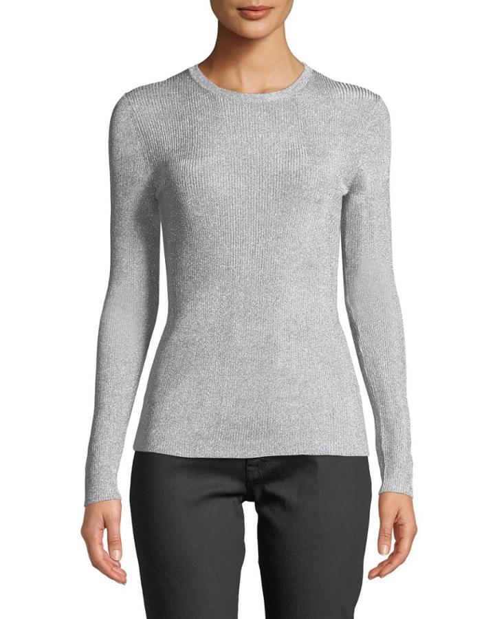 Stretch-fit Metallic