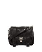 Ps1 Leather Crossbody Bag, Black