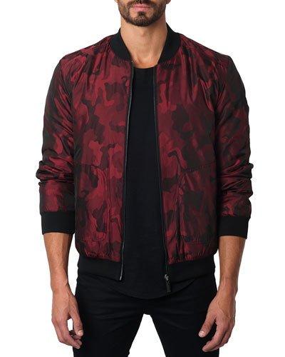 New York 1d Bomber Jacket, Red