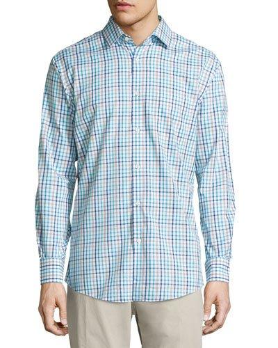 Classic-fit Non-iron Check Sport