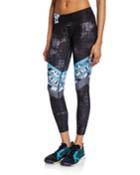 High-waist Printed