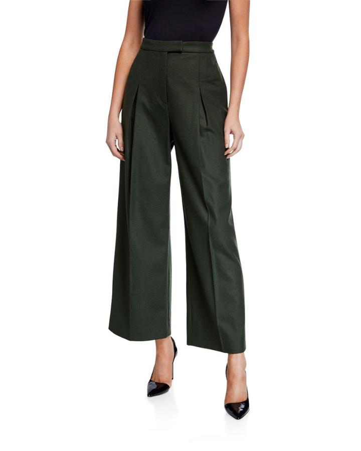 Stretch-wool Pants