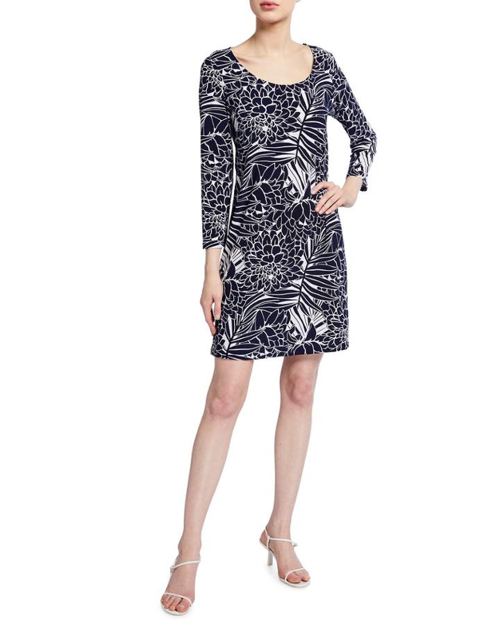 The Erin Printed 3/4sleeve