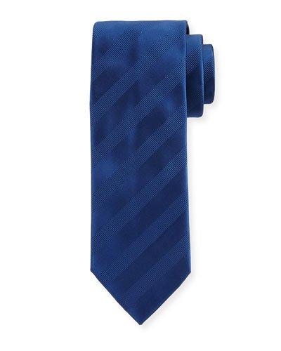 Striped Tie, Blue