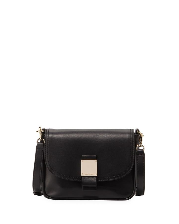 Leather Flap Top Belt Bag