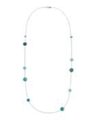 Rock Candy Multi-stone Station Necklace In Turquoise/amazonite,