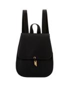 Lola Faux-leather Flap Backpack