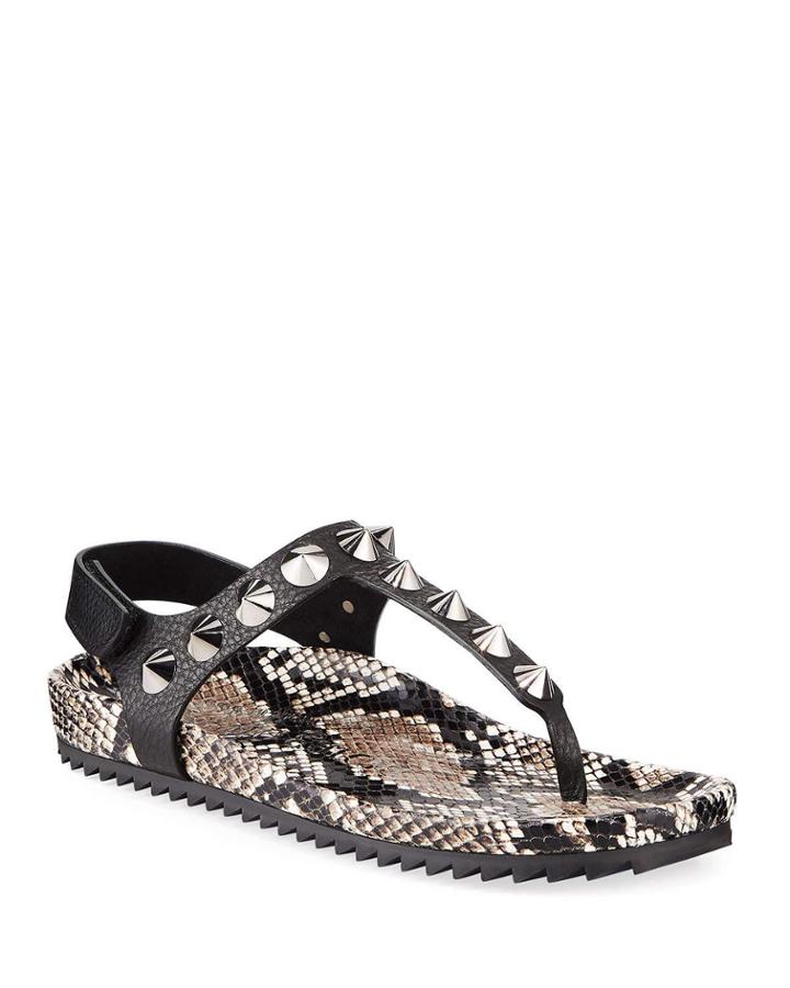 Athena Studded Thong