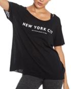 New York City Knit Short-sleeve Top