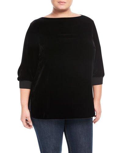 Miranda Silk-blend Blouse,