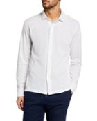 Men's Cotton-blend Button Down Polo