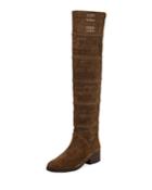 Devya Over-the-knee Perforated