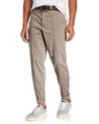 Men's Leisure Fit Straight-legs Trousers