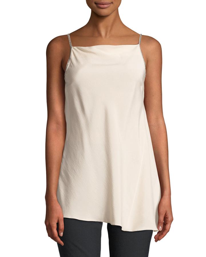 Monilli-strapped V-back Tank