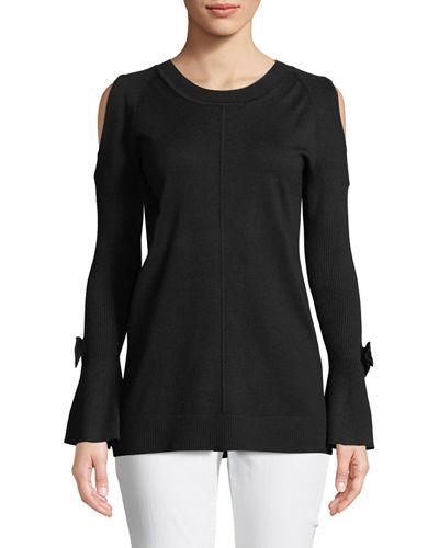 Cold-shoulder Bow