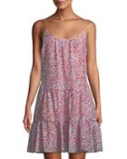 Baylee Mixed-dot Tiered Sleeveless Dress