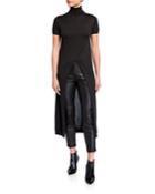 Sleeveless Scoop-neck Underpinning Top
