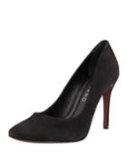 Sheila Nubuck High Pumps, Black