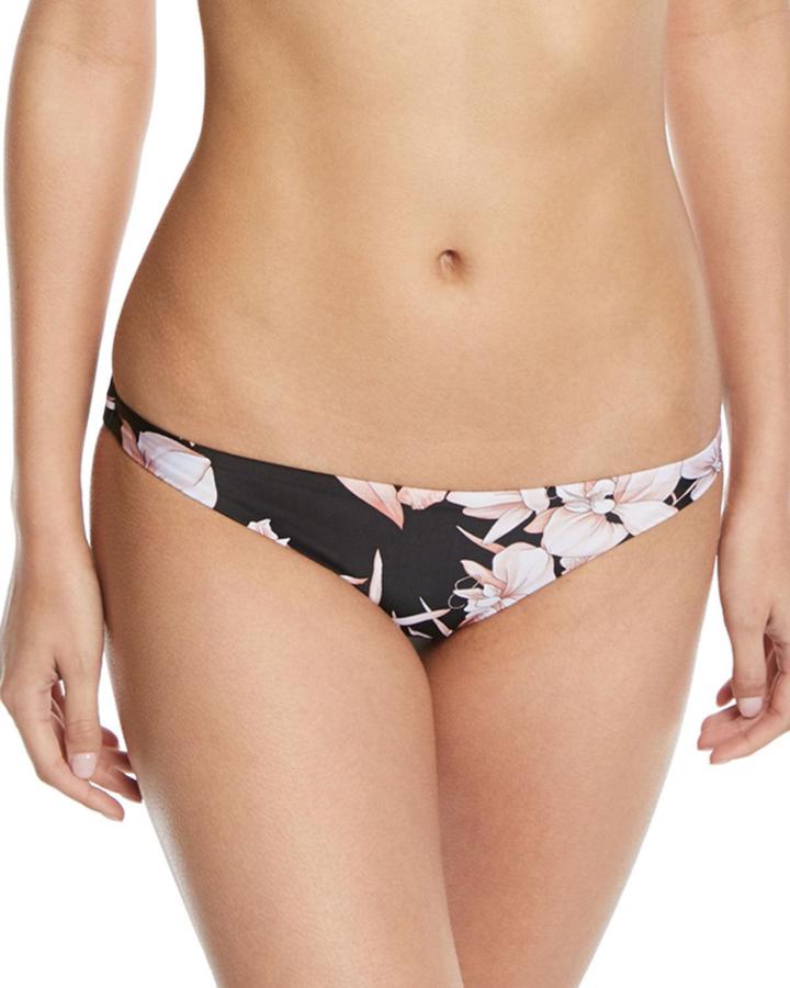 Luciana Floral-print Hipster Swim Bikini Bottom