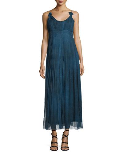 Opal Sleeveless Maxi Dress, Denim