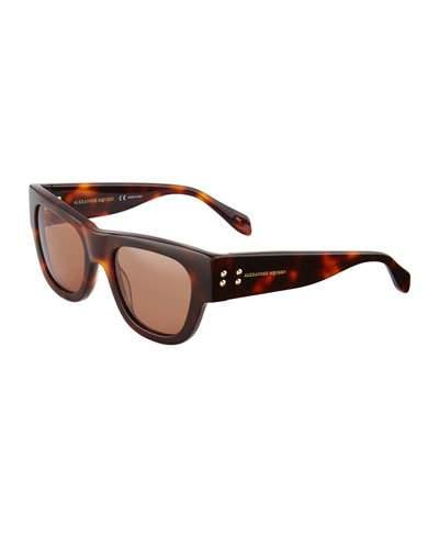 Plastic Printed Sunglasses, Brown