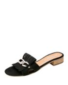 Vivien Low-heel Suede Kiltie
