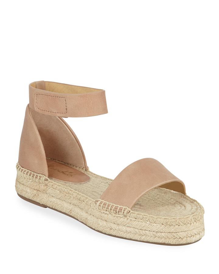 Jensen Ankle-strap Platform Espadrilles