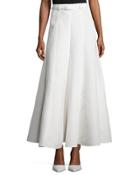 Belted Pleated Maxi