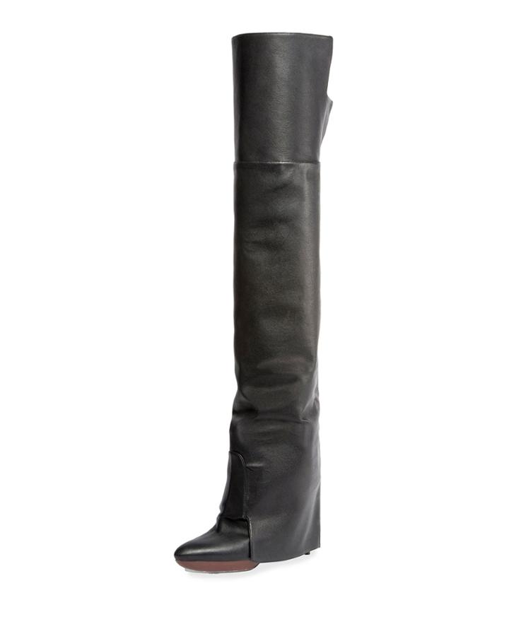 Newton Over-the-knee Boot, Black