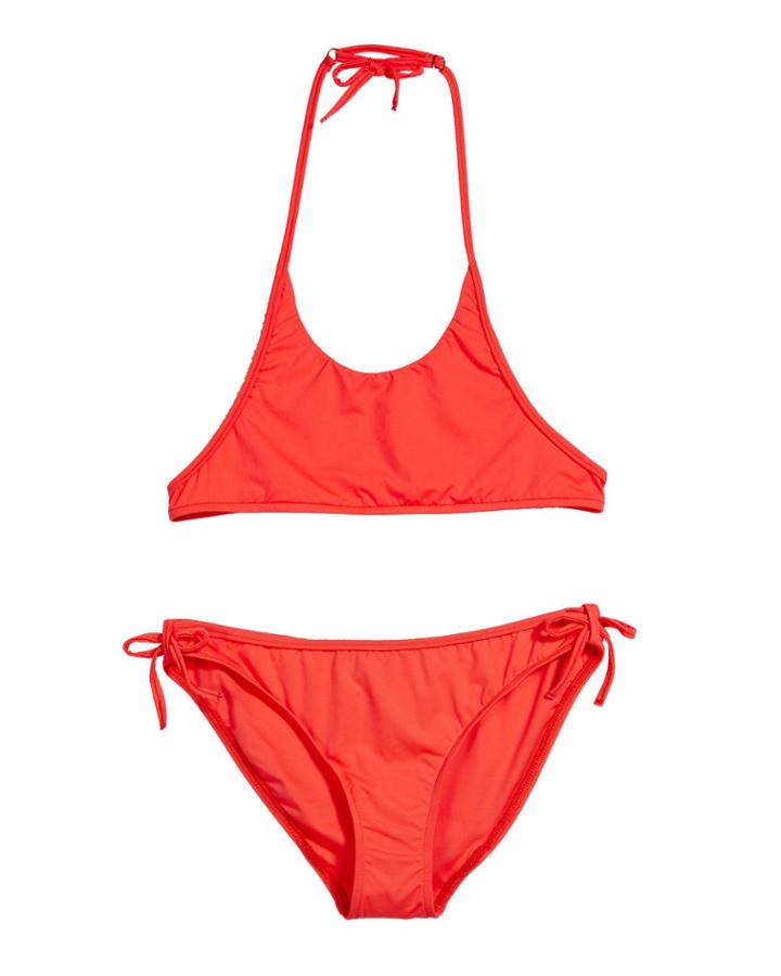 Two-piece Halter Bikini,