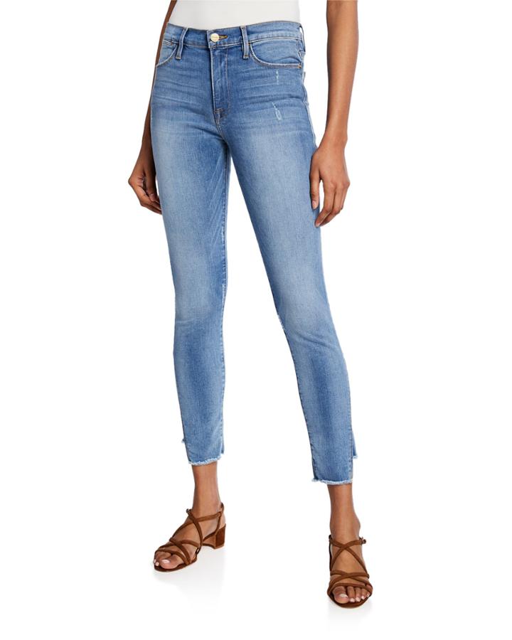 Le High Skinny Jeans With Gusset