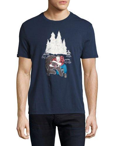 Lumberjack Short-sleeve Tee, Blue