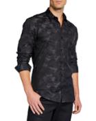 Men's Modern-fit Camo Long-sleeve