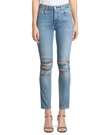 Kelly Sharon Willa Studded Skinny Ankle Jeans