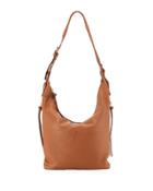 Joan Leather Crossbody Hobo Bag,
