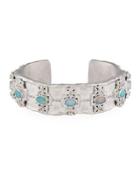 New World Wide Opal Cuff W/ Diamonds