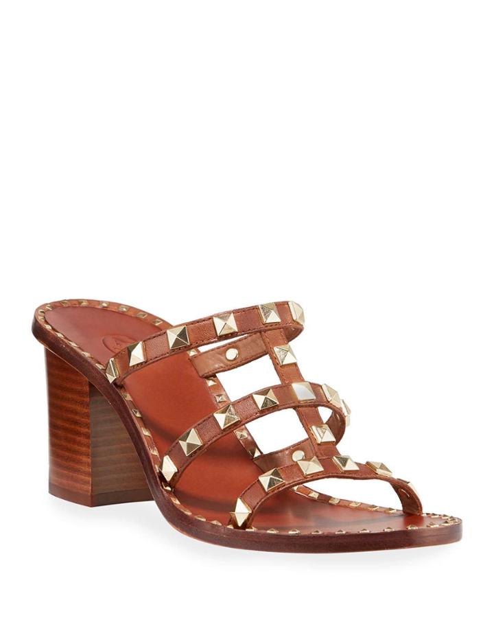 Playa Studded Block-heel