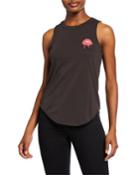 Drippy Lip Graphic Cotton T-shirt