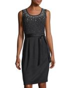 Santana Sparkle-embellished Dress